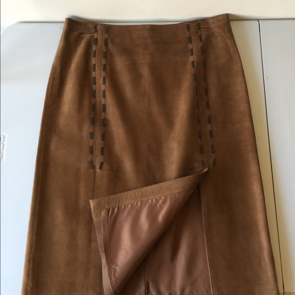 Kenneth Cole suede skirt size 8